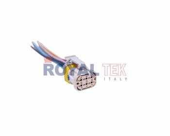 FICHA DE CONEXION ROYALTEK 6 VIAS (SEIS) HEMBRA FARO TRASERO SCANIA - CONTRAFICHA RTF 7034 - VENTA EN PAQUETES DE 5 UNIDADES ---